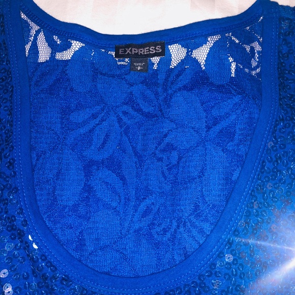 💕 sequins express tank 💕 - Picture 1 of 3